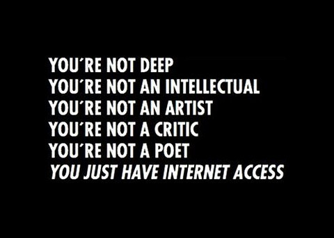 you just have internet access